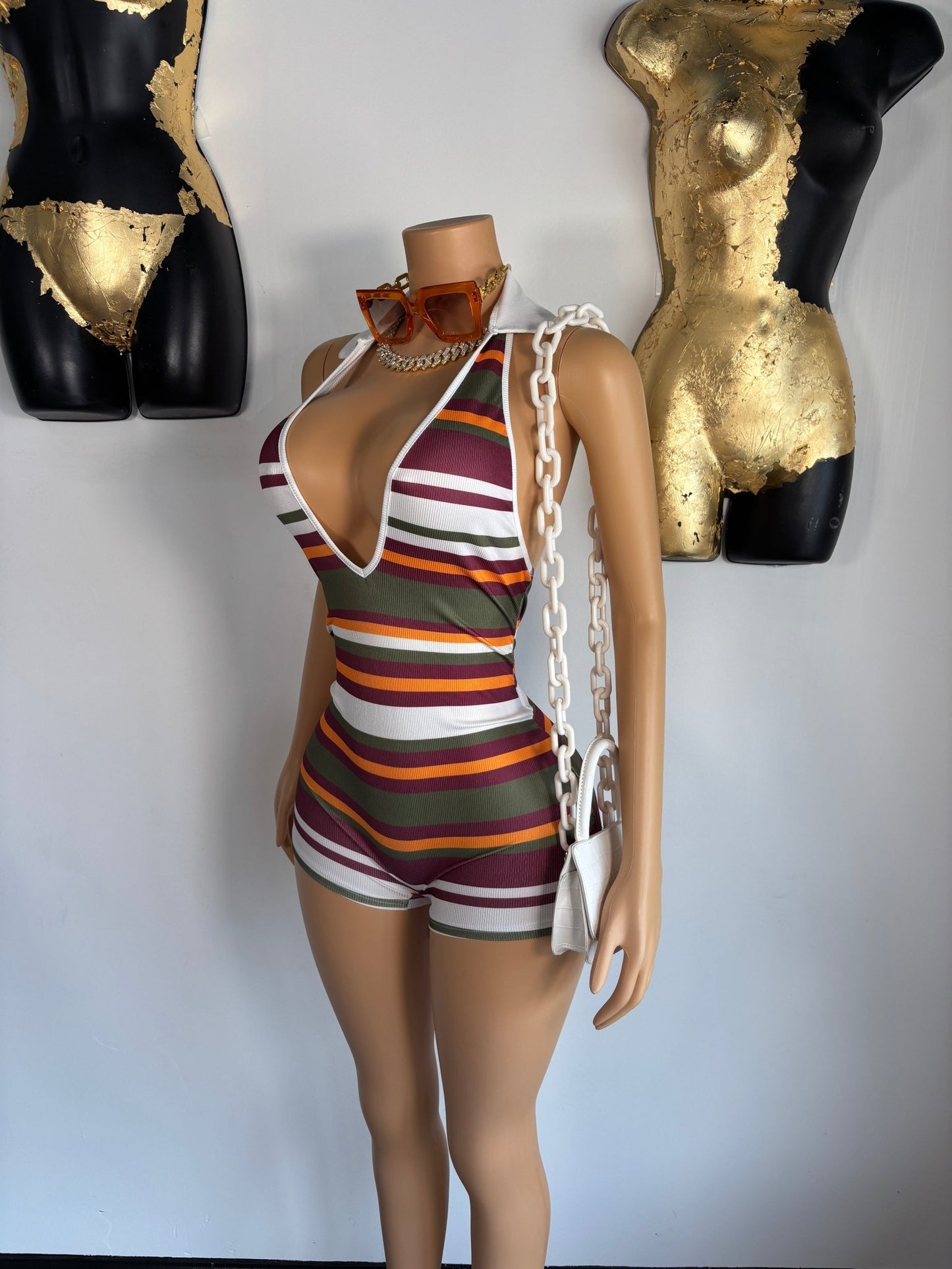 Aria Romper - Multi - Head Over Heels: All In One Boutique