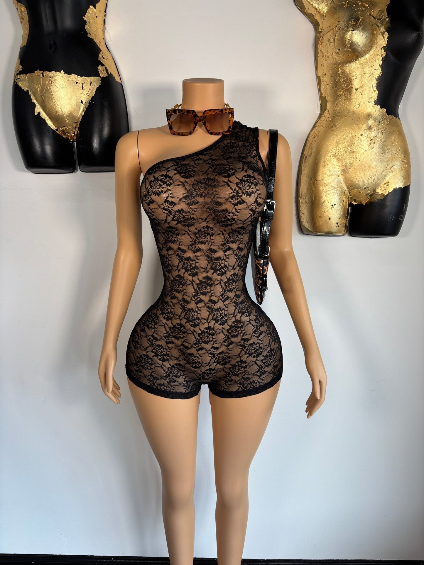 Harper Romper - Black (FINAL SALE) - Head Over Heels: All In One Boutique