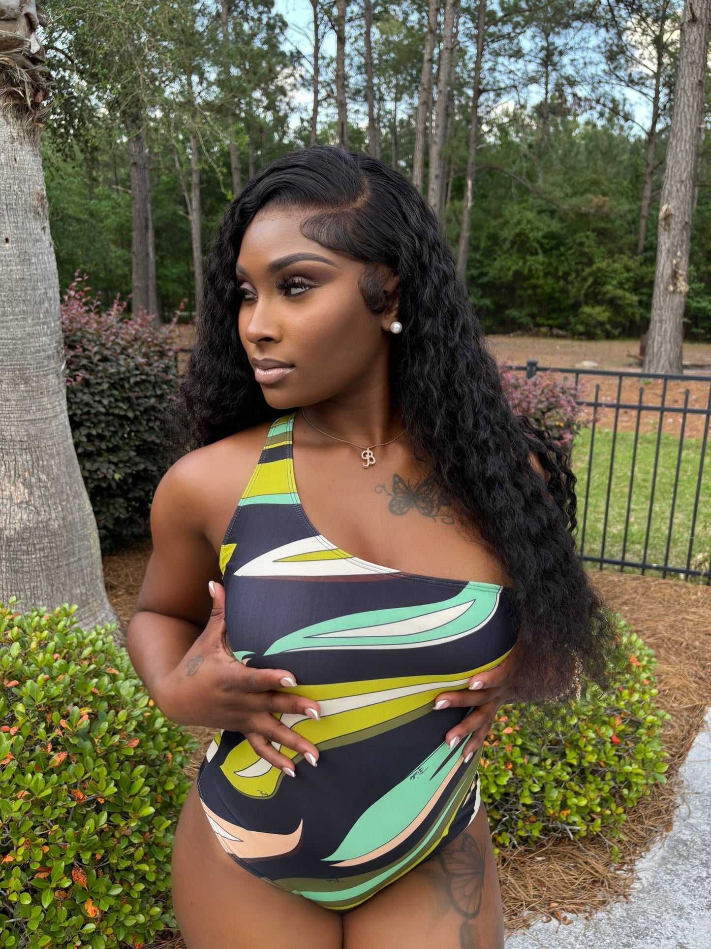 Keep It P Monokini - Mint Multi (FINAL SALE) - Head Over Heels: All In One Boutique