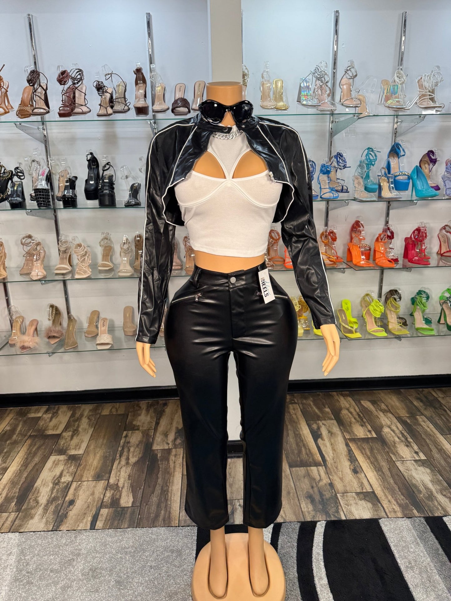 May Leather Pants - Black - Head Over Heels: All In One Boutique