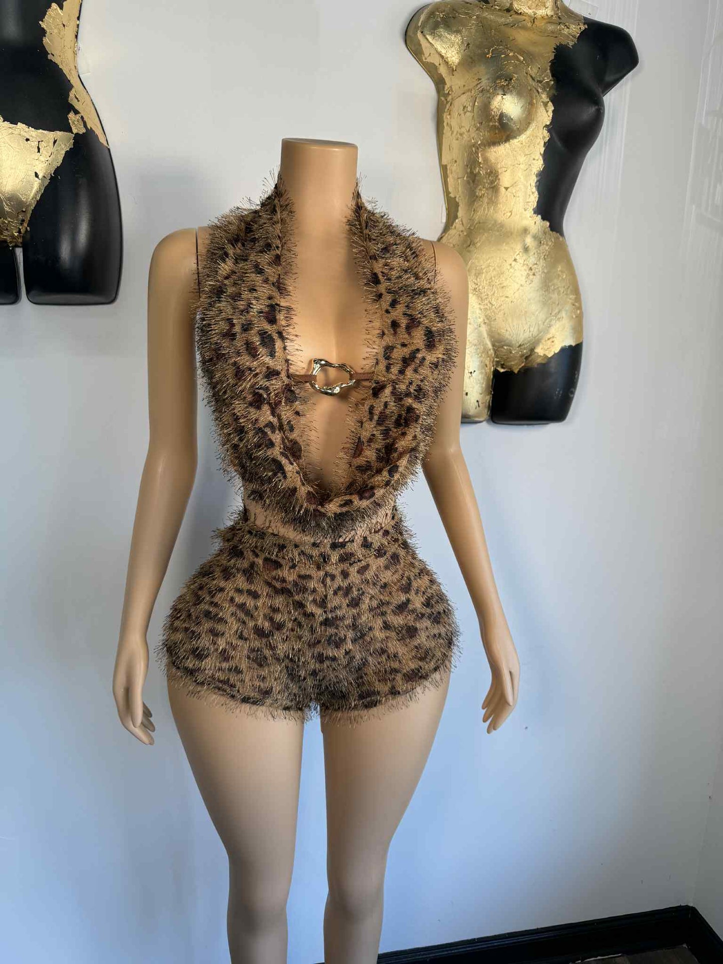 Pebbles Short Set - Leopard - Head Over Heels: All In One Boutique