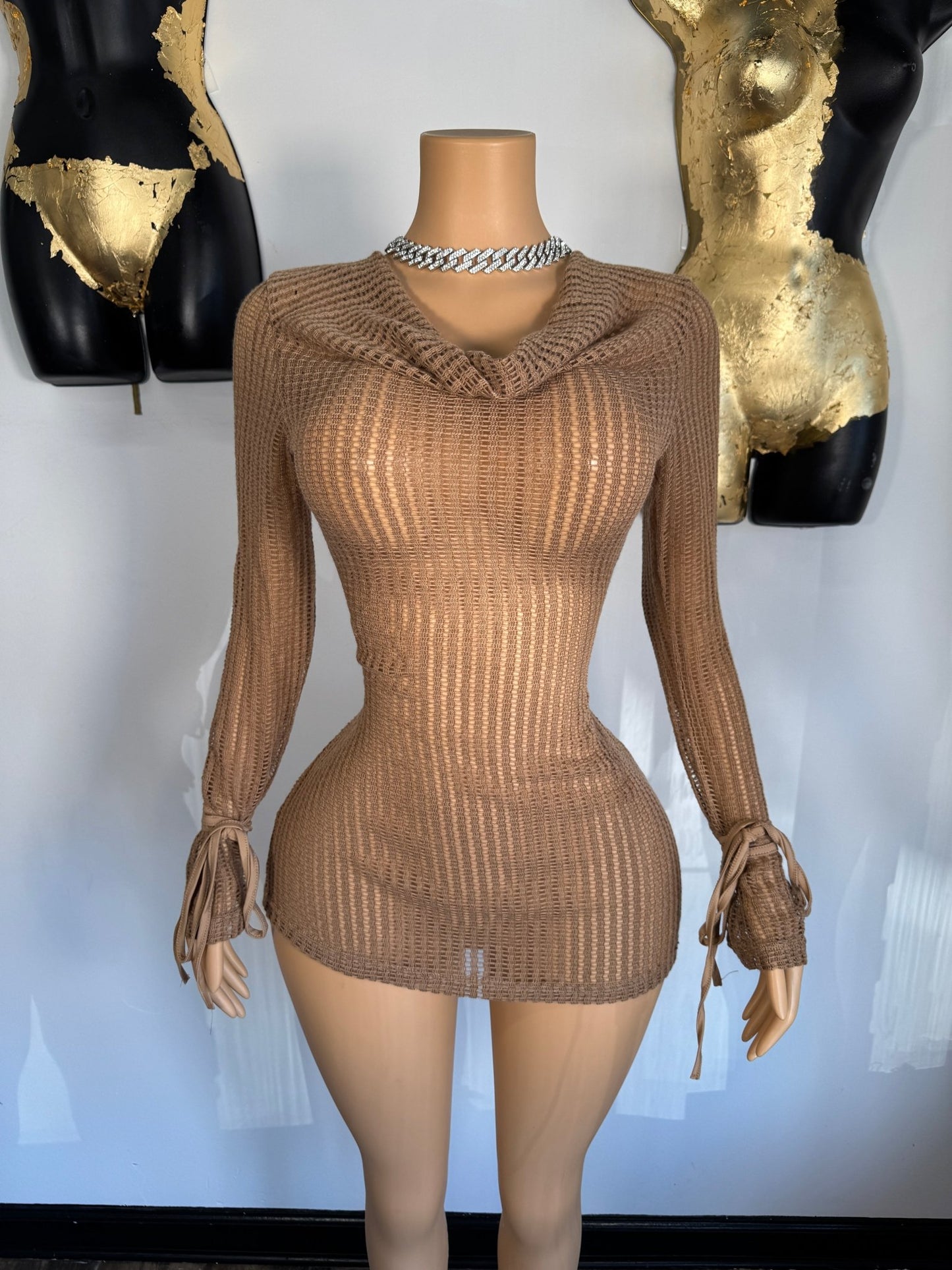 Raven Dress - Nude - Head Over Heels: All In One Boutique
