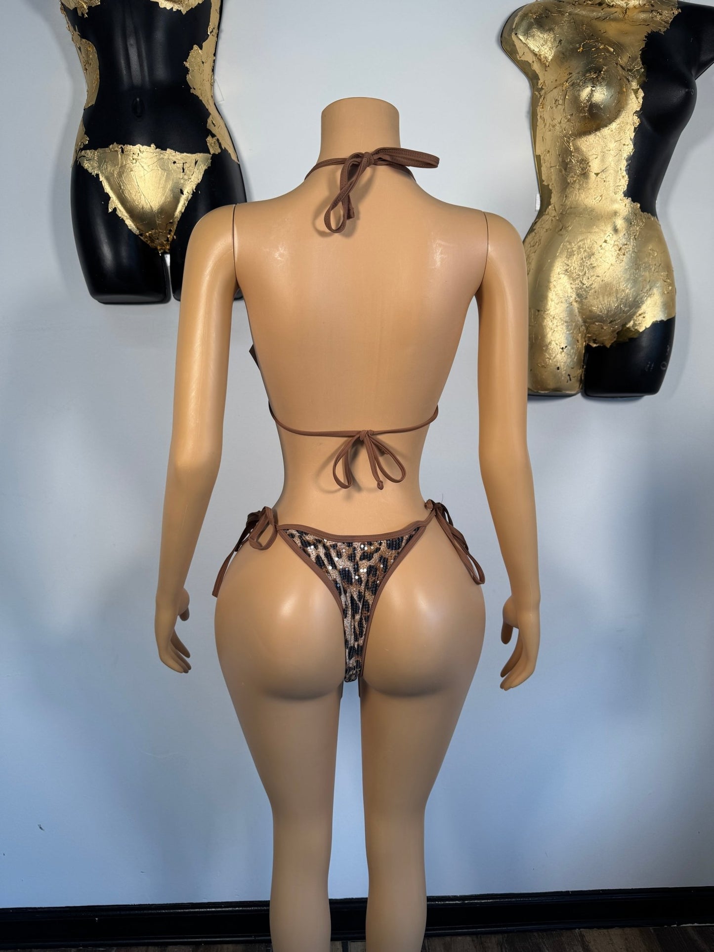 St. Barts Bikini - Leopard (FINAL SALE) - Head Over Heels: All In One Boutique