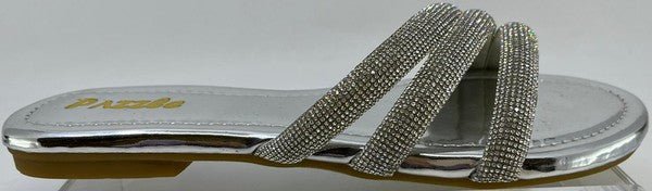 Stride Sandals - Silver - Head Over Heels: All In One Boutique