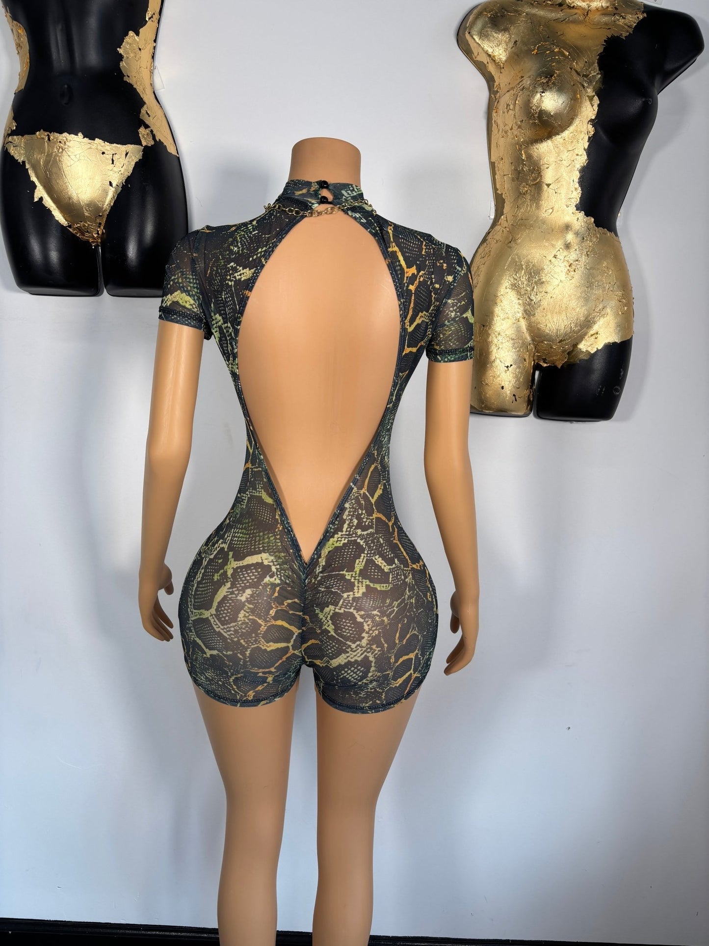 Stupid Wild Romper - Green - Head Over Heels: All In One Boutique