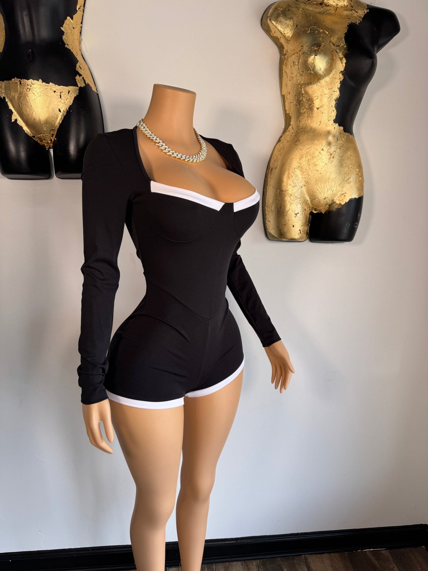 Swing My Way Romper - Black - Head Over Heels: All In One Boutique