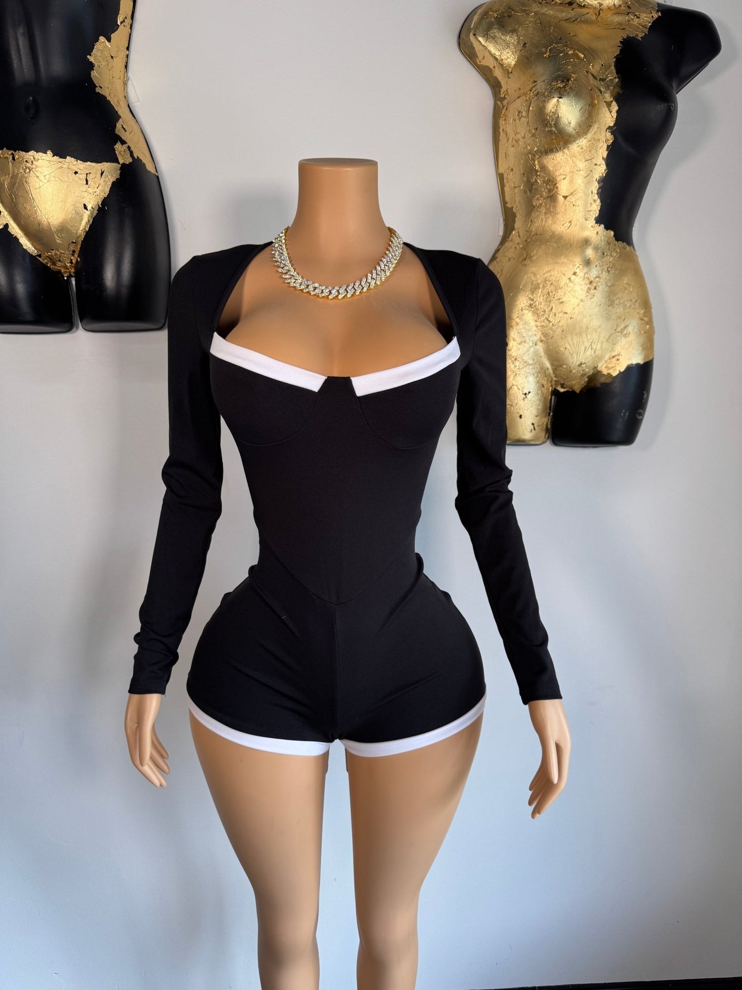 Swing My Way Romper - Black - Head Over Heels: All In One Boutique