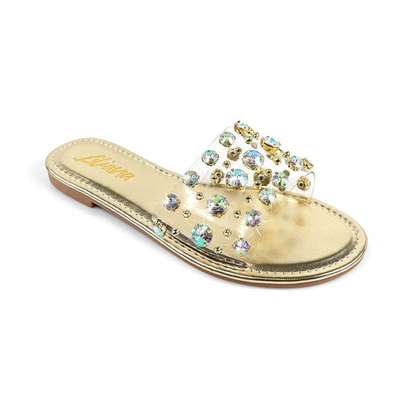 Tibbie Sandals - Gold - Head Over Heels: All In One Boutique