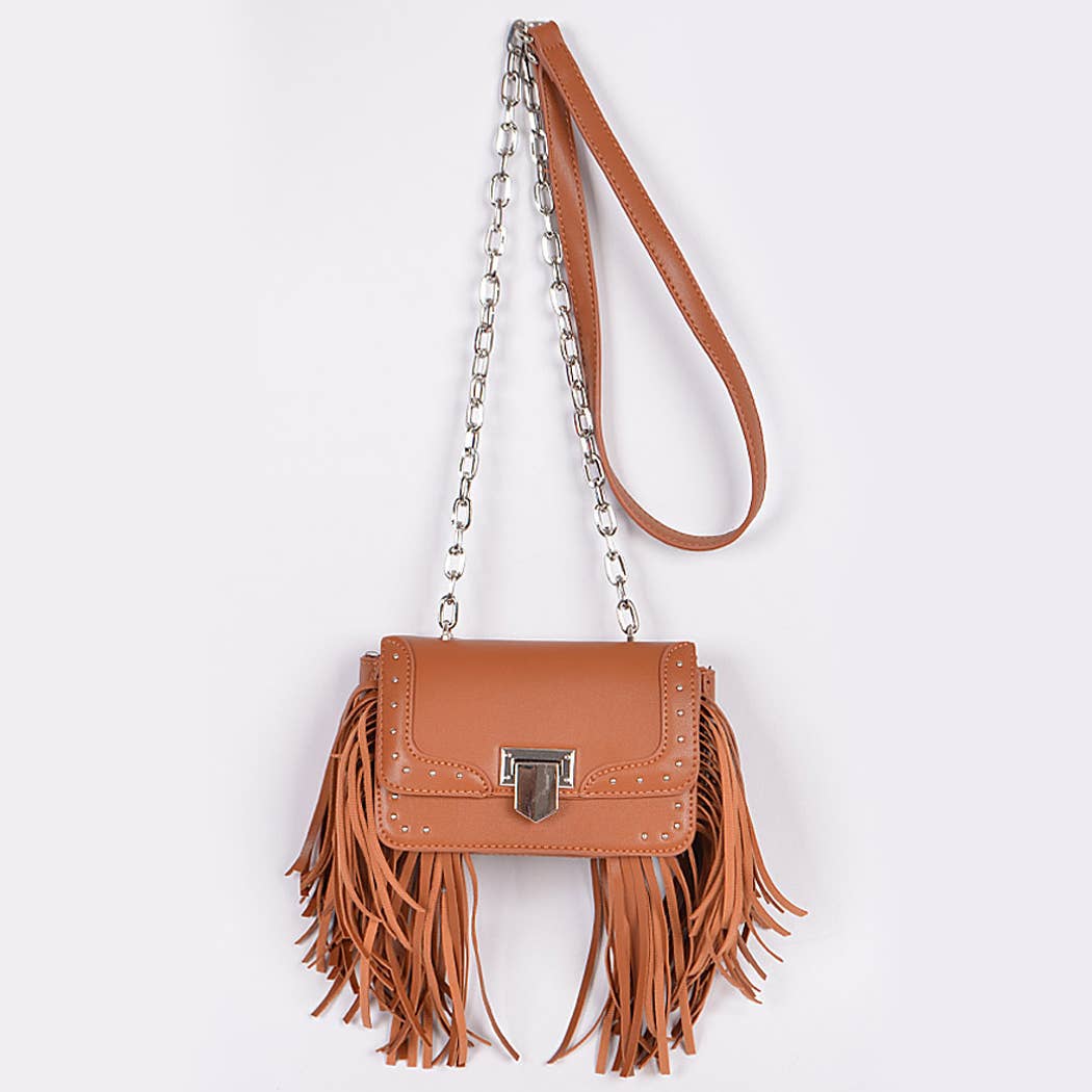 Western Handbag - Camel (FINAL SALE) - Head Over Heels: All In One Boutique
