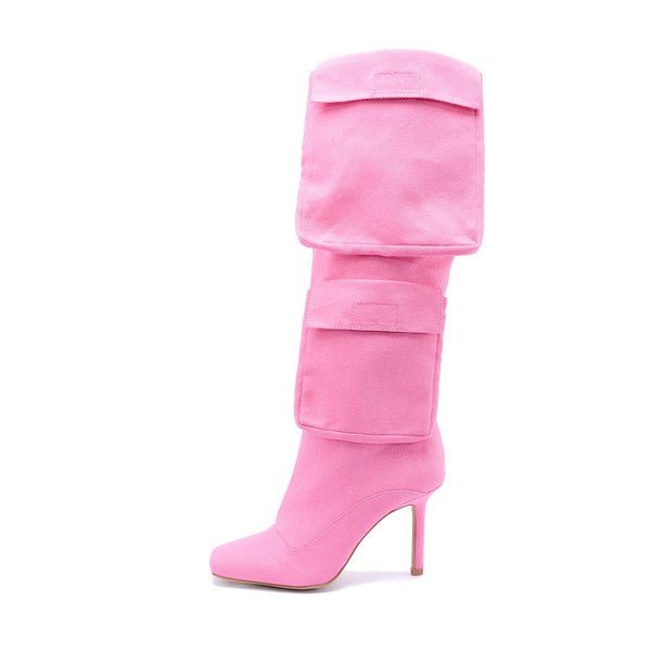 Jane Boots- Pink - Head Over Heels: All In One Boutique