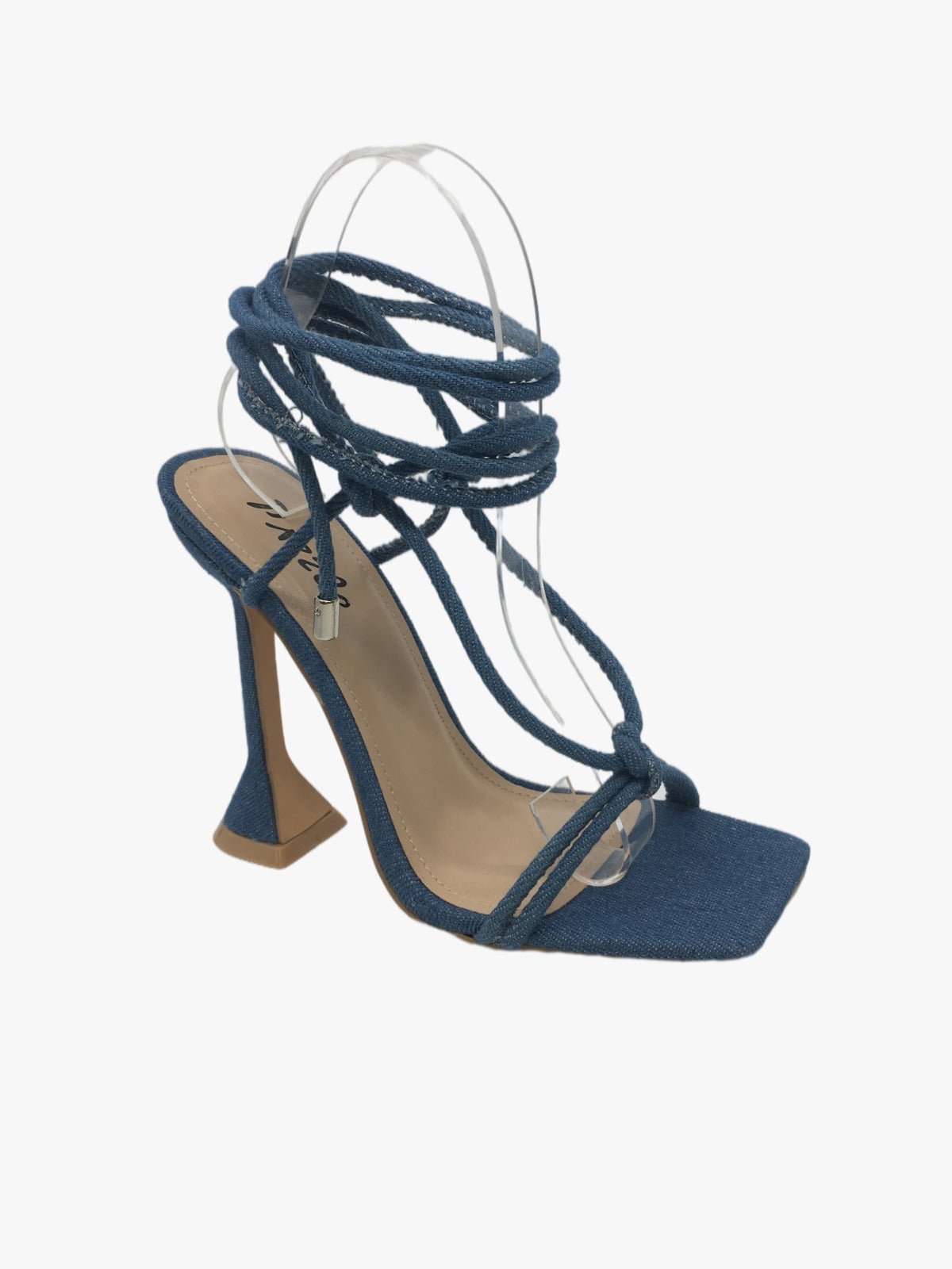 Lacie Heels- Denim - Head Over Heels: All In One Boutique