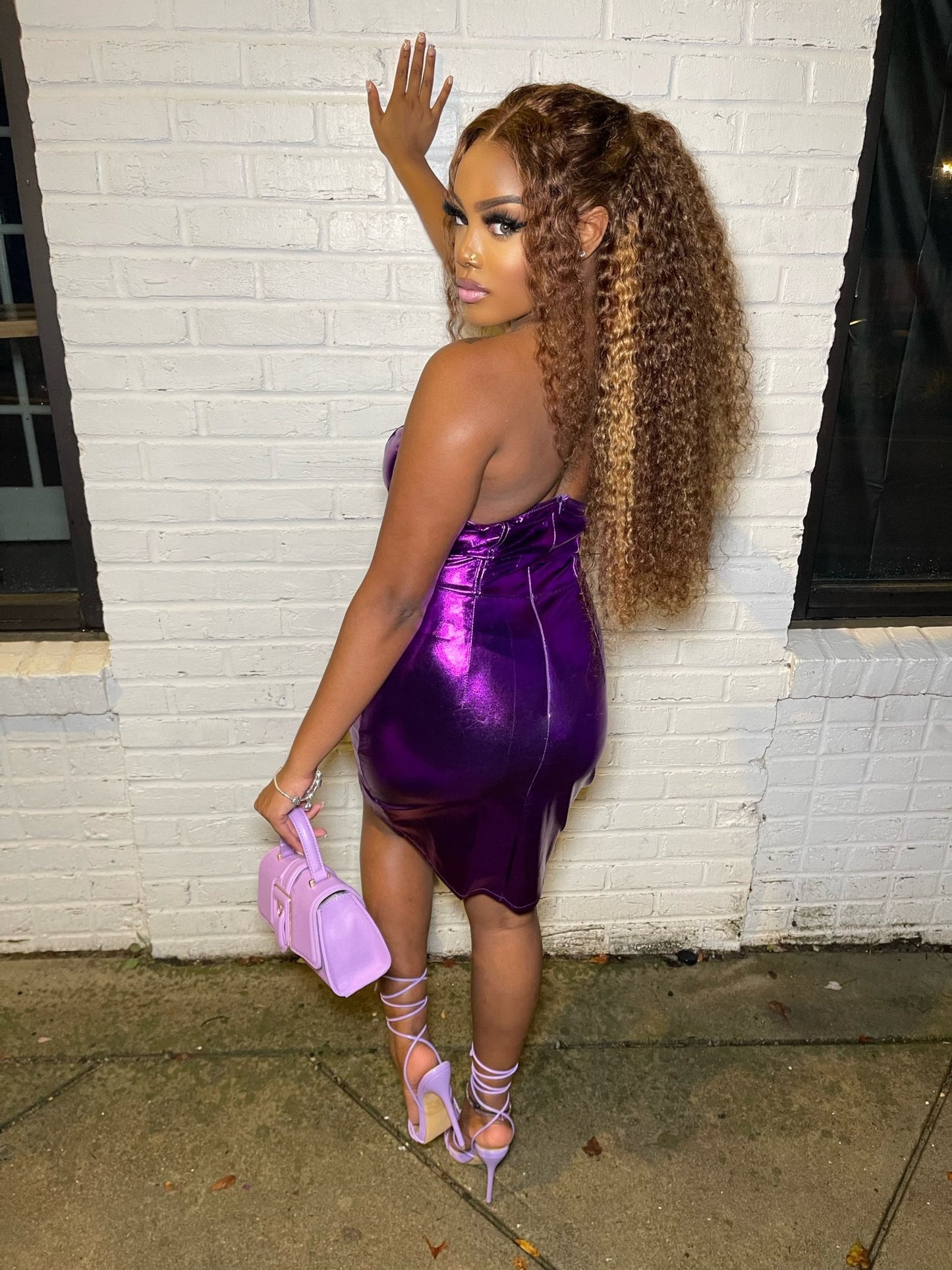Royalty Dress- Purple - Head Over Heels: All In One Boutique