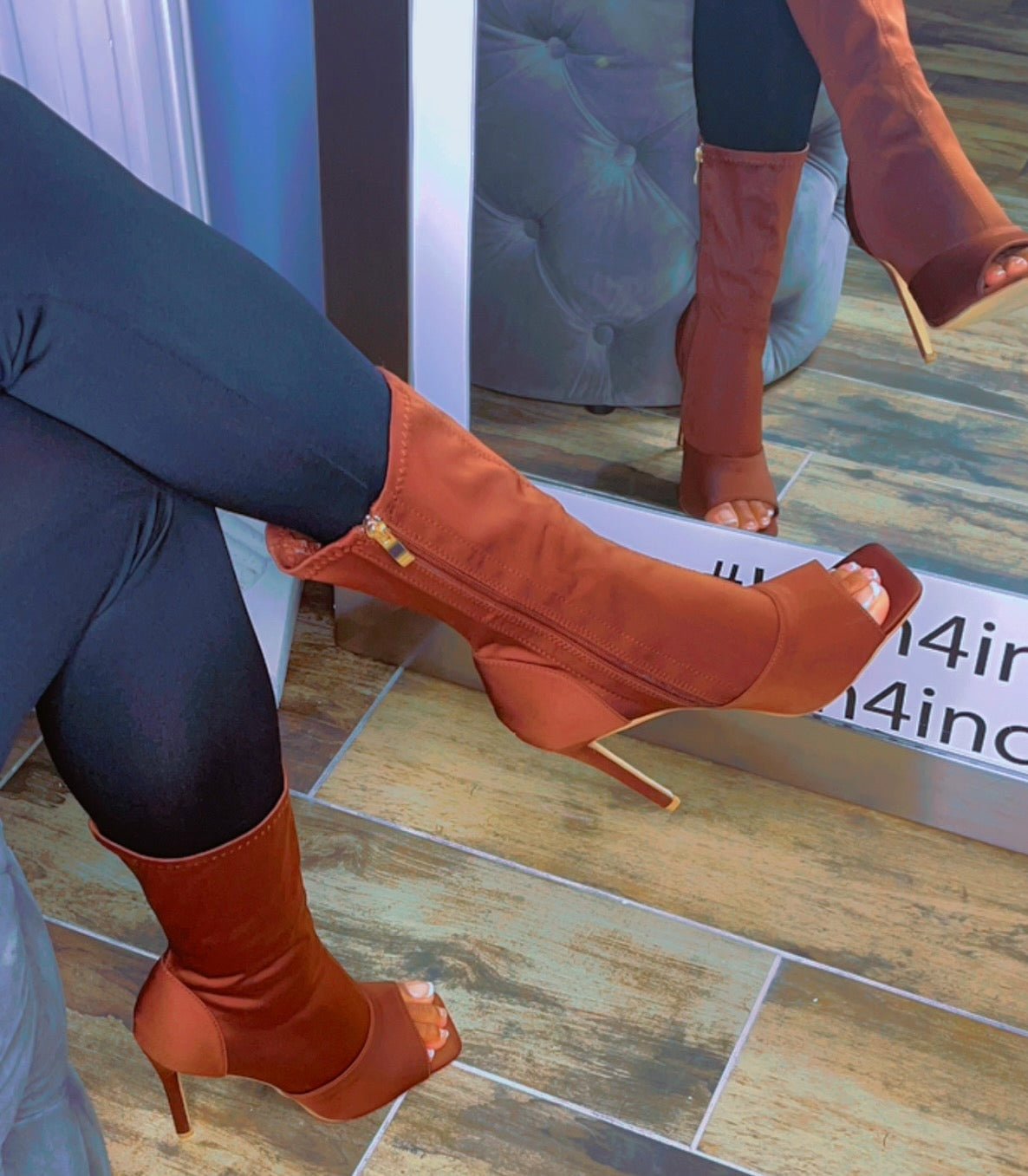 Vikki Bootie- Brown - Head Over Heels: All In One Boutique