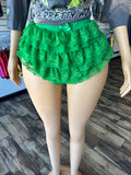 Lil Sassy Shorts- Green