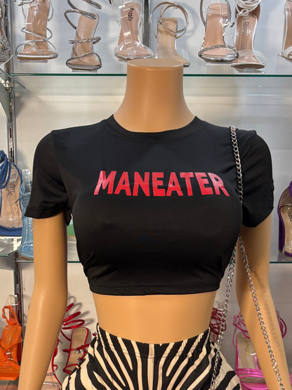 Man Eater Crop Top