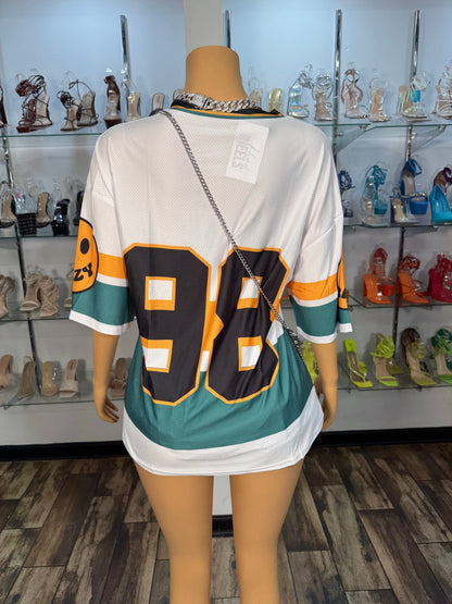 98 Hottie Jersey - Green - Head Over Heels: All In One Boutique