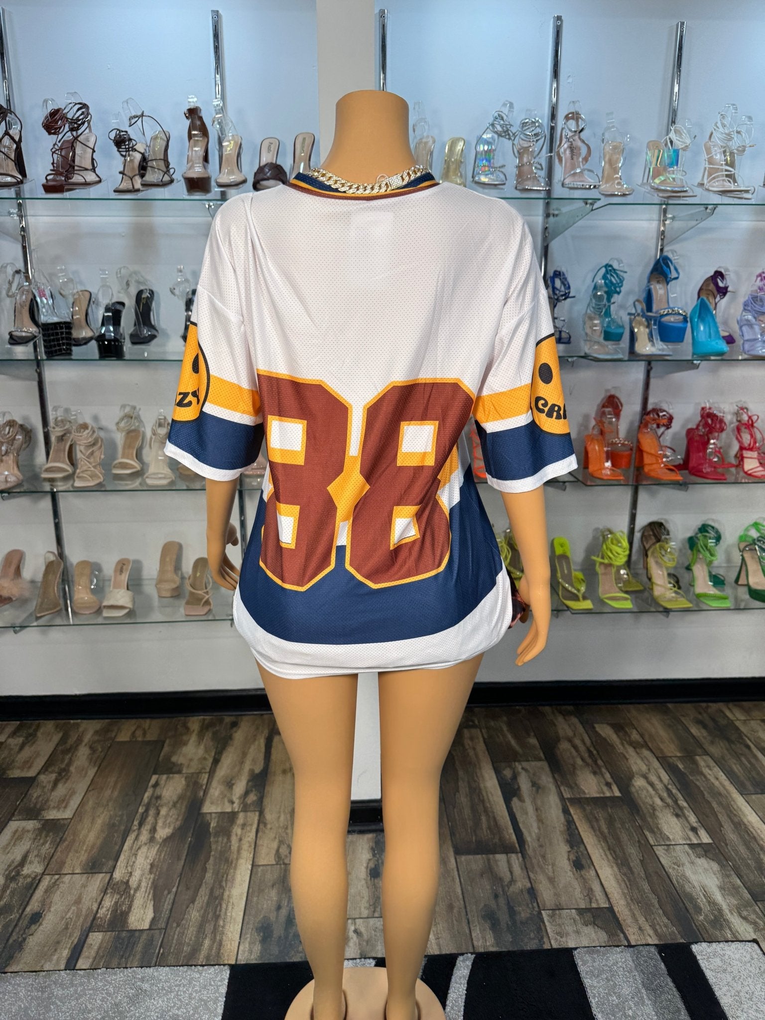 98 Hottie Jersey - Navy - Head Over Heels: All In One Boutique