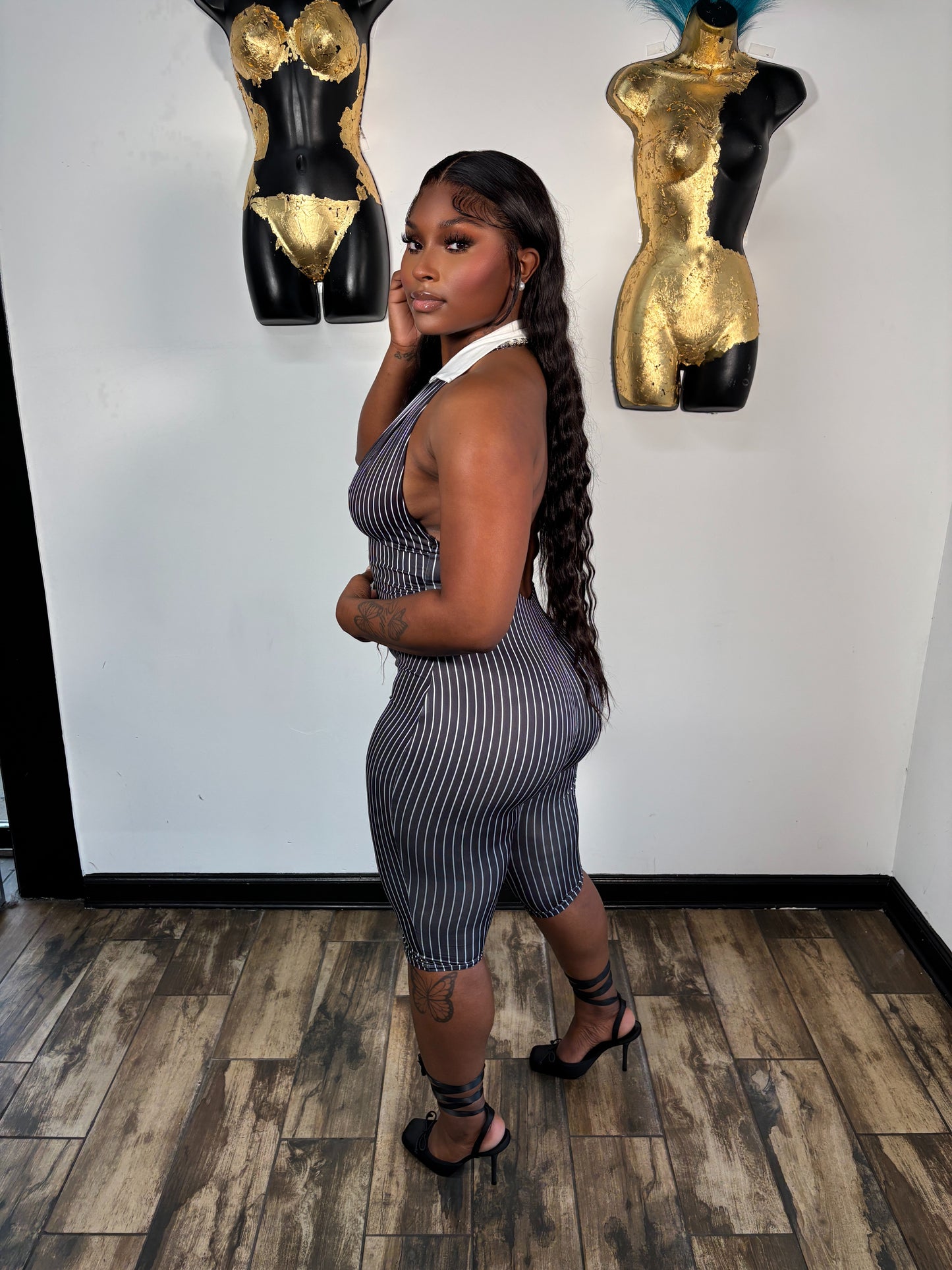 Office Baddie Capri Set