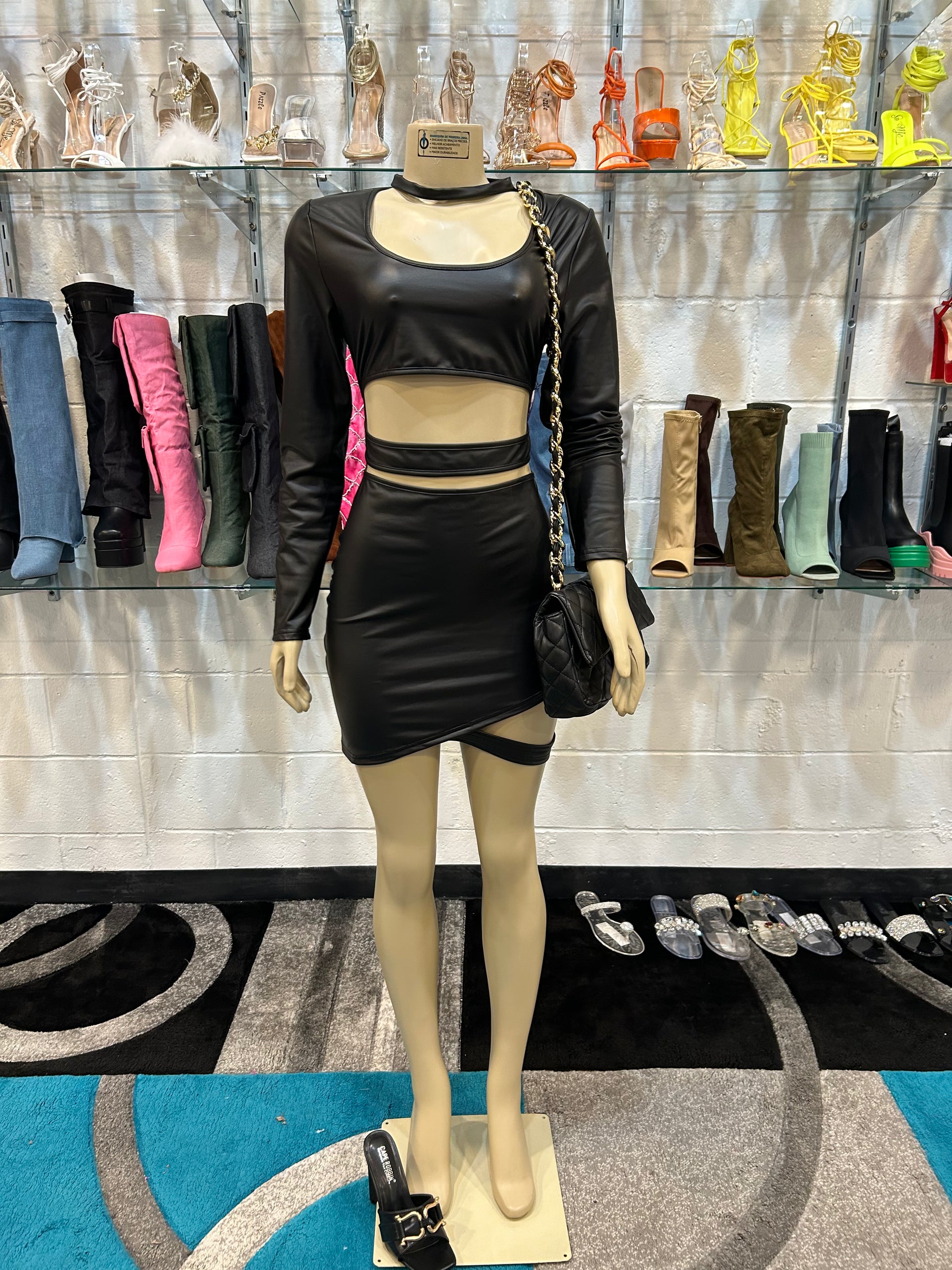 ariel dress black Black Ariel Mini Dress main image 1