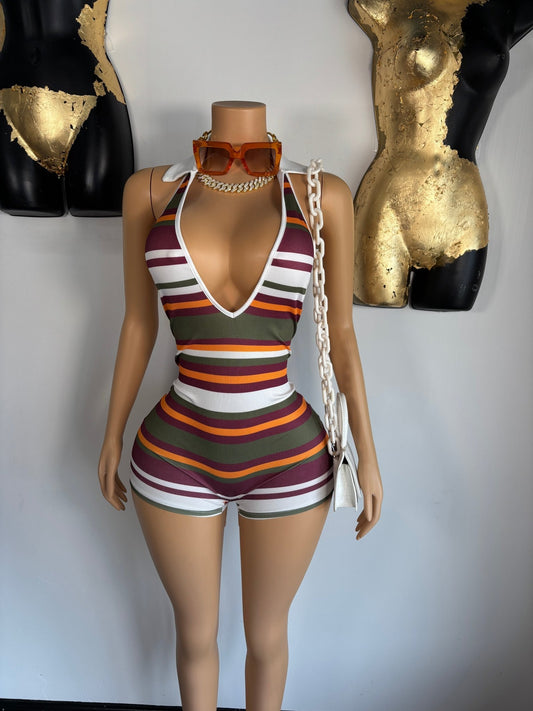 Aria Romper - Multi - Head Over Heels: All In One Boutique