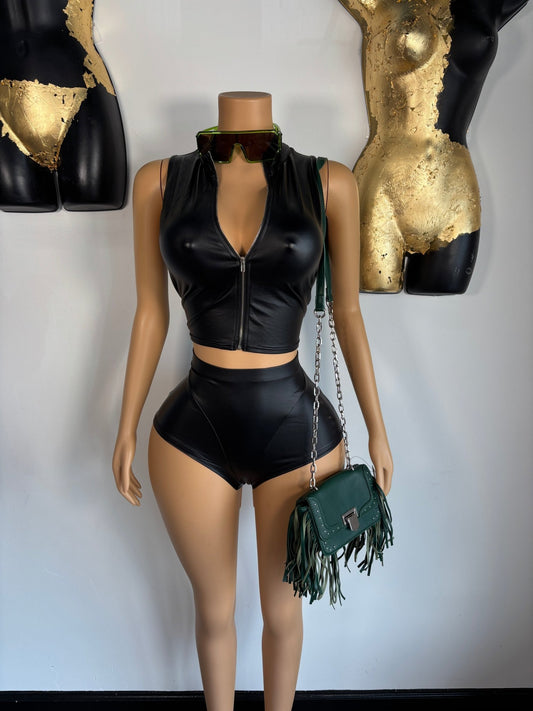Astoria Short Set - Black - Head Over Heels: All In One Boutique