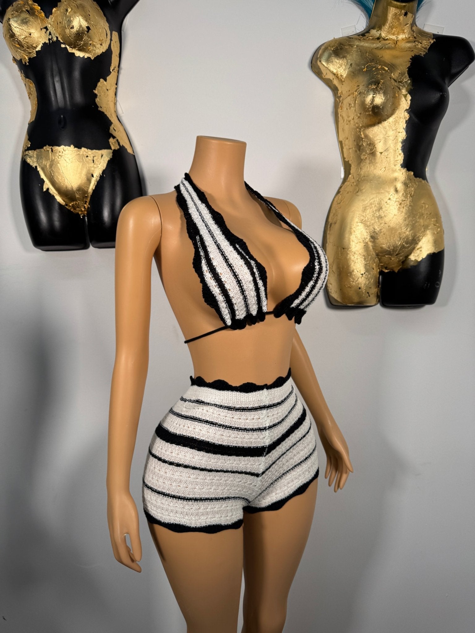 Bali Short Set - Black - Head Over Heels: All In One Boutique