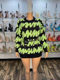 Beetle Juice Sweater - Green - Head Over Heels: All In One Boutique