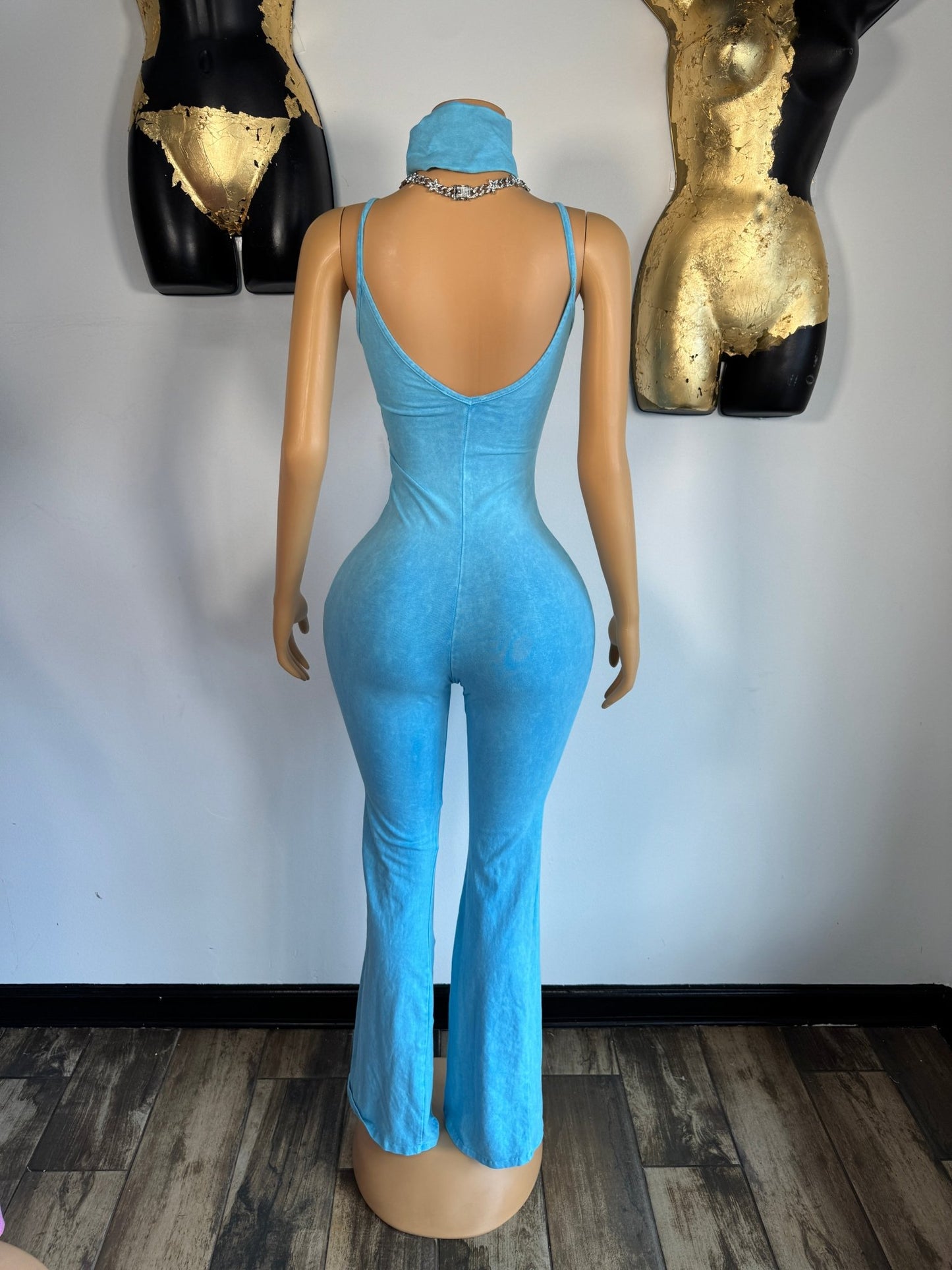 Best Vibes Jumper - Blue - Head Over Heels: All In One Boutique