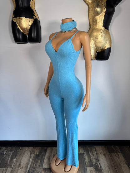 Best Vibes Jumper - Blue - Head Over Heels: All In One Boutique