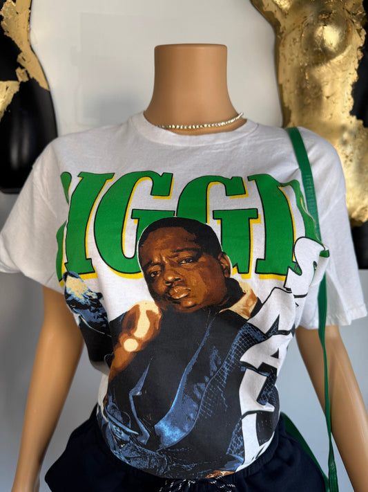 Biggie Graphic Tee - White - Head Over Heels: All In One Boutique