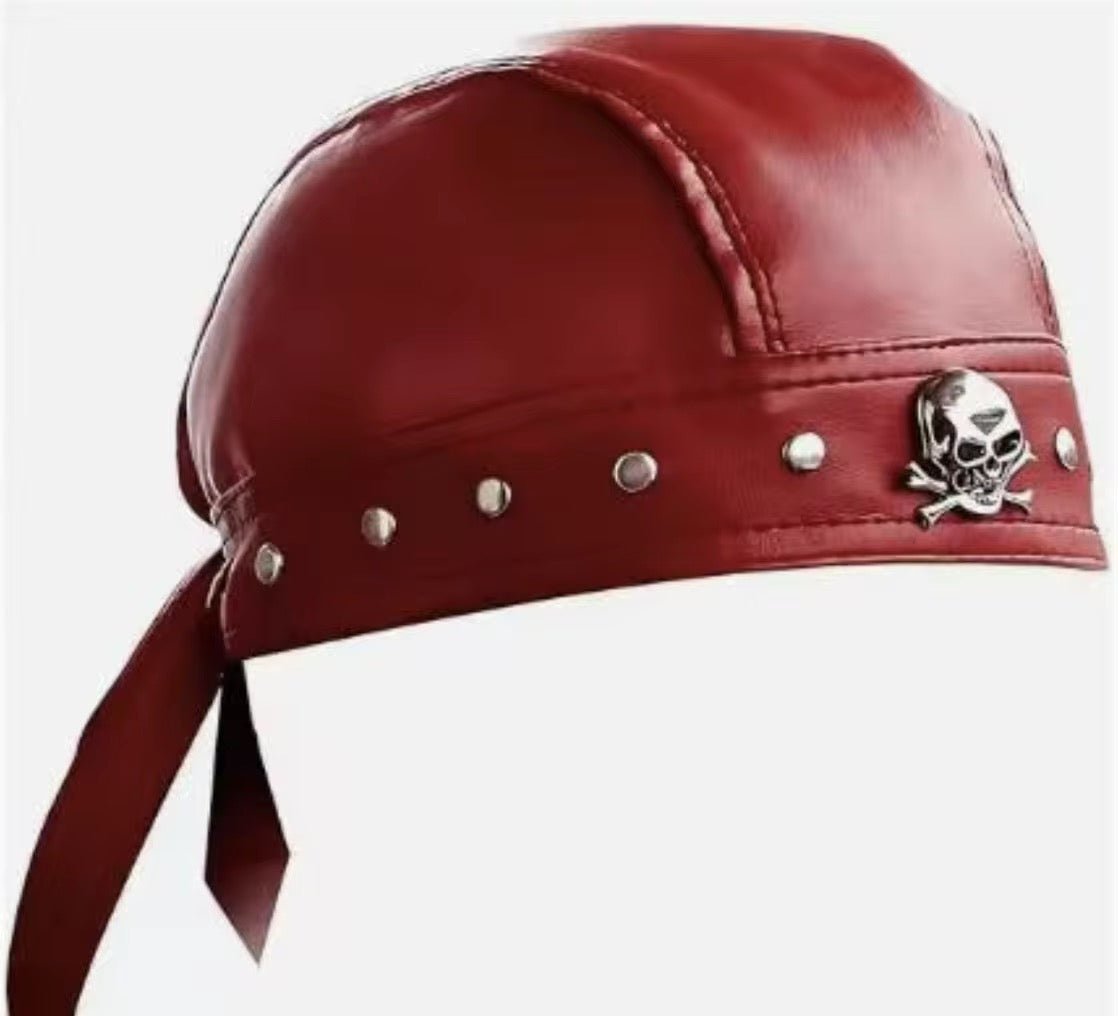 Biker Skull Cap - Head Over Heels: All In One Boutique