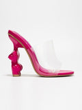 Bodied Heels- Pink