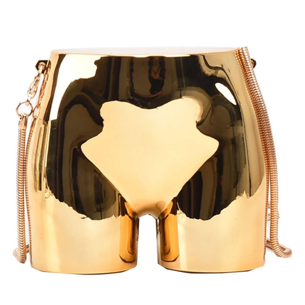 Bottom Half Handbag - Gold - Head Over Heels: All In One Boutique