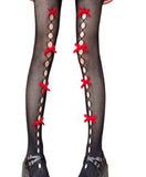 Bow Stockings - Black - Head Over Heels: All In One Boutique