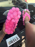 Bubble Sandals- Pink