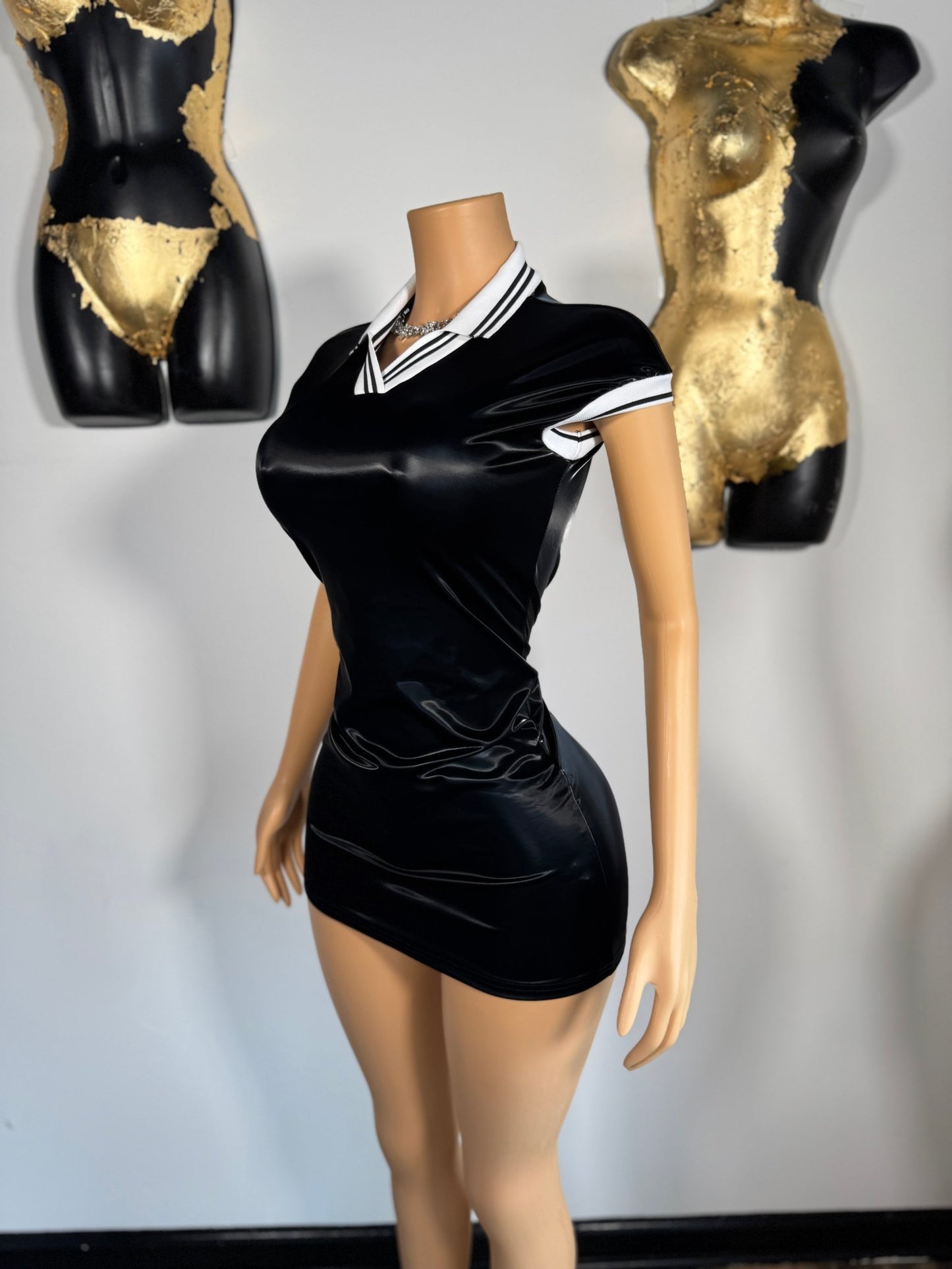 Chess Not Checkers Dress - Black - Head Over Heels: All In One Boutique