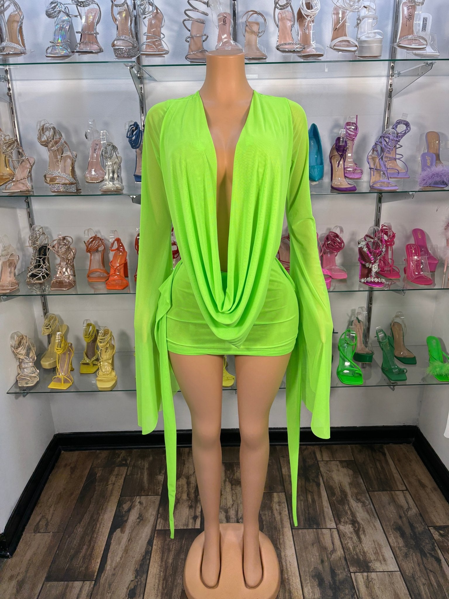 Daya Dress - Green - Head Over Heels: All In One Boutique