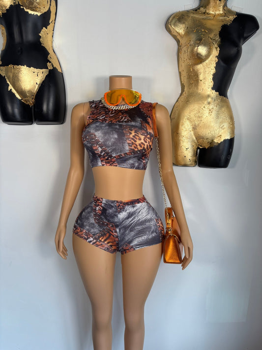 Devine Short Set - Multi - Head Over Heels: All In One Boutique