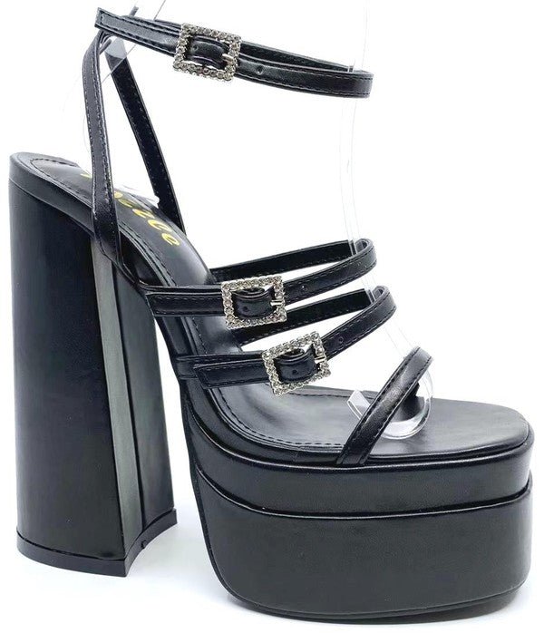 Evie Heels - Black - Head Over Heels: All In One Boutique