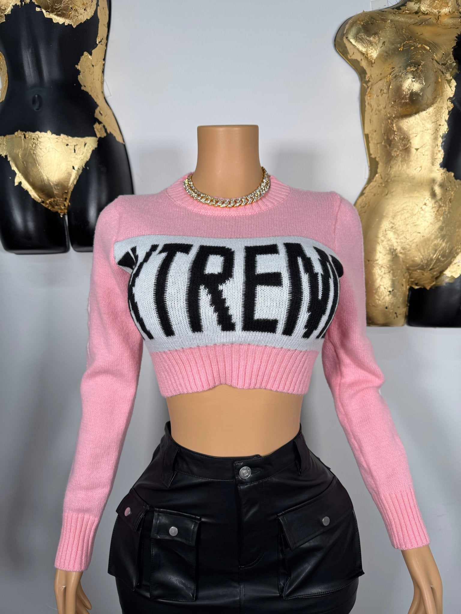 Extreme Sweater - Pink - Head Over Heels: All In One Boutique