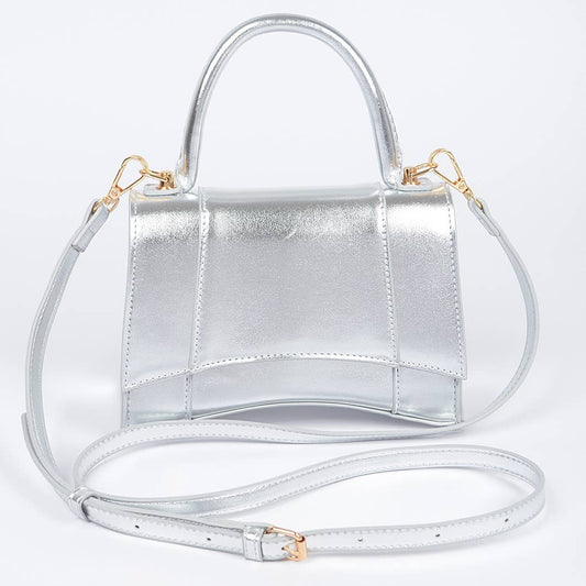 Motion Handbag- Silver (FINAL SALE)