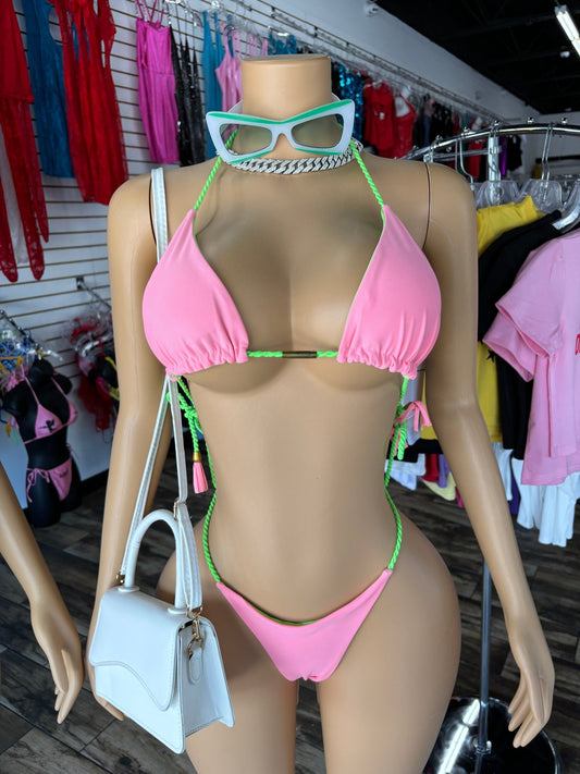 Fiji Bikini - Pink - Head Over Heels: All In One Boutique