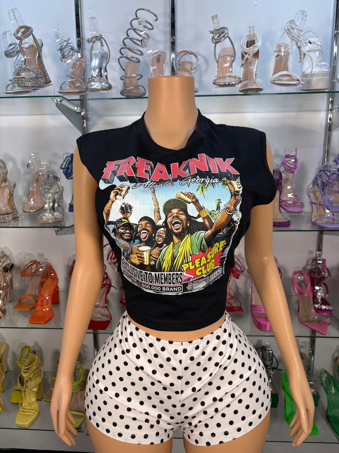 Freaknik Muscle Tee - Head Over Heels: All In One Boutique