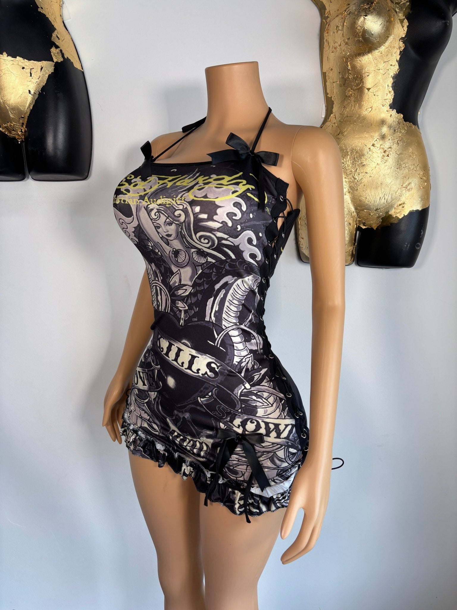 Fun & Games Dress - Black/ White - Head Over Heels: All In One Boutique