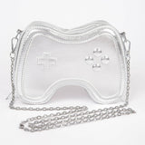 Game Controller Handbag- Silver (Final Sale)