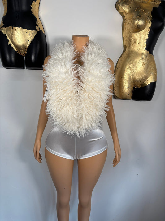Girl's Girl Romper - White - Head Over Heels: All In One Boutique