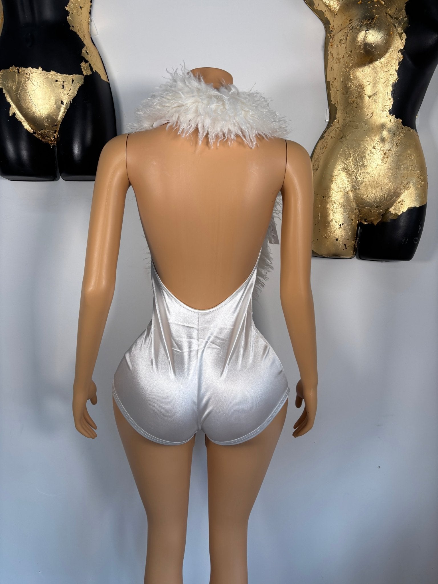 Girl's Girl Romper - White - Head Over Heels: All In One Boutique