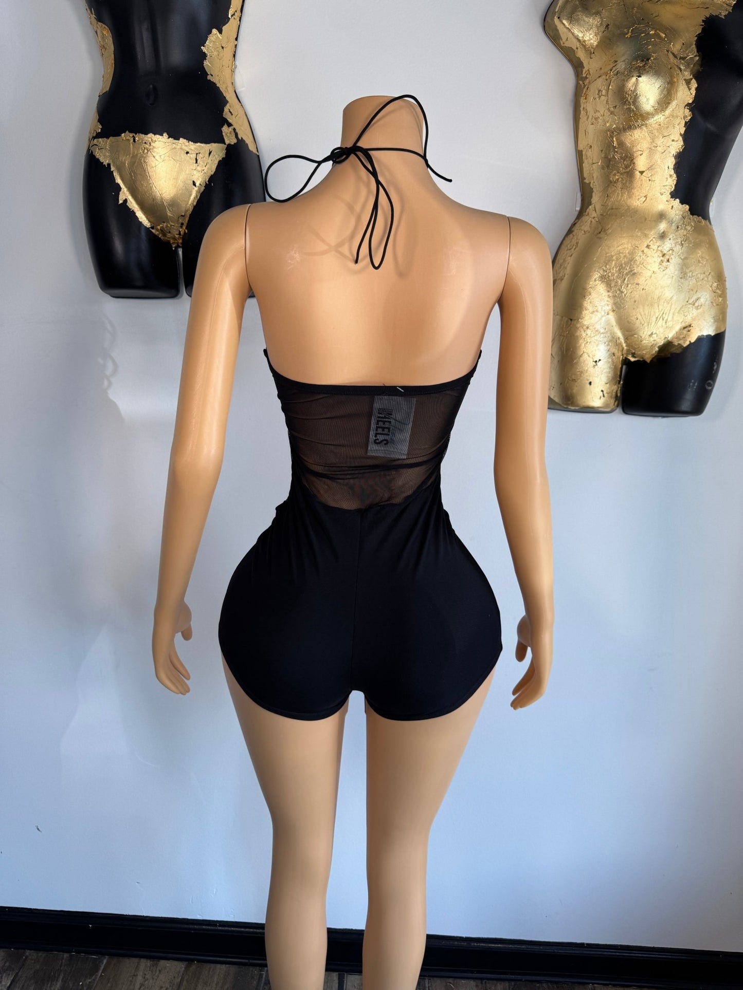 Hard To Handle Romper - Black - Head Over Heels: All In One Boutique