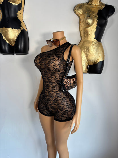 Harper Romper - Black (FINAL SALE) - Head Over Heels: All In One Boutique