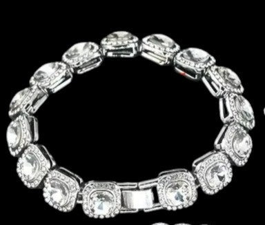 Jewel Cuban Bracelet - (FINAL SALE) - Head Over Heels: All In One Boutique